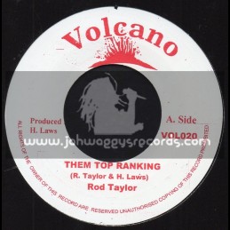 Volcano-7"-Them Top Ranking / Rod Taylor