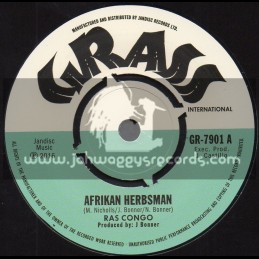 Grass-7"-Afrikan Herbsman / Ras Congo + Stumbling Rock / Black Emralds