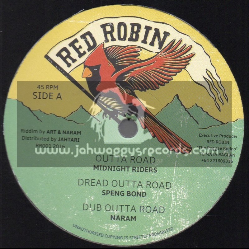 Red Robin-12"-Outa Road/Midnight Riders+Dread Outer Road/Speng Bond+Dem A Fraud/Steve Knight+Salute The Veteran/Tippa Lee