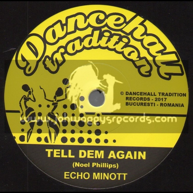 Dancehall Tradition-7"-Tell Dem Again / Echo Minott