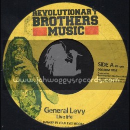 Revolutionary Brothers Music-7"-Live Life / General Levy + Danger In Your Eyes Riddim / Far East Band