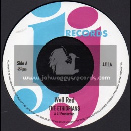 JJ Records-7"-Well Red / The Ethiopians + Mango Tree / JJ Allstars