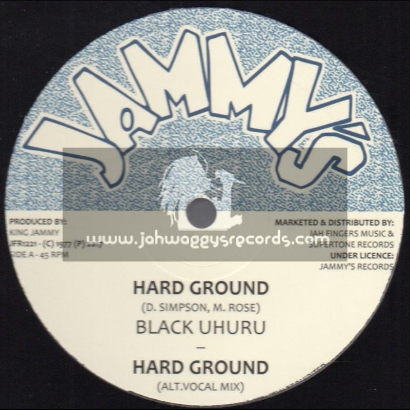 Jammys-Jah Fingers-12"-Hard Ground / Black Uhuru