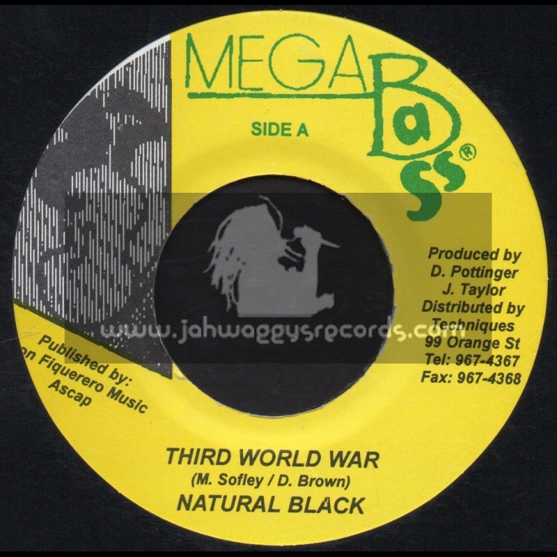 Mega Bass-7"-Third World War / Natural Black