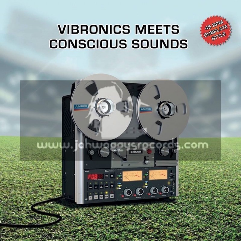Scoops-10"-Blaze A Fire / Vibronics Meets Conscious Sounds Feat. Sandeeno + Hail Up / Vibronics Meets Conscious Sounds