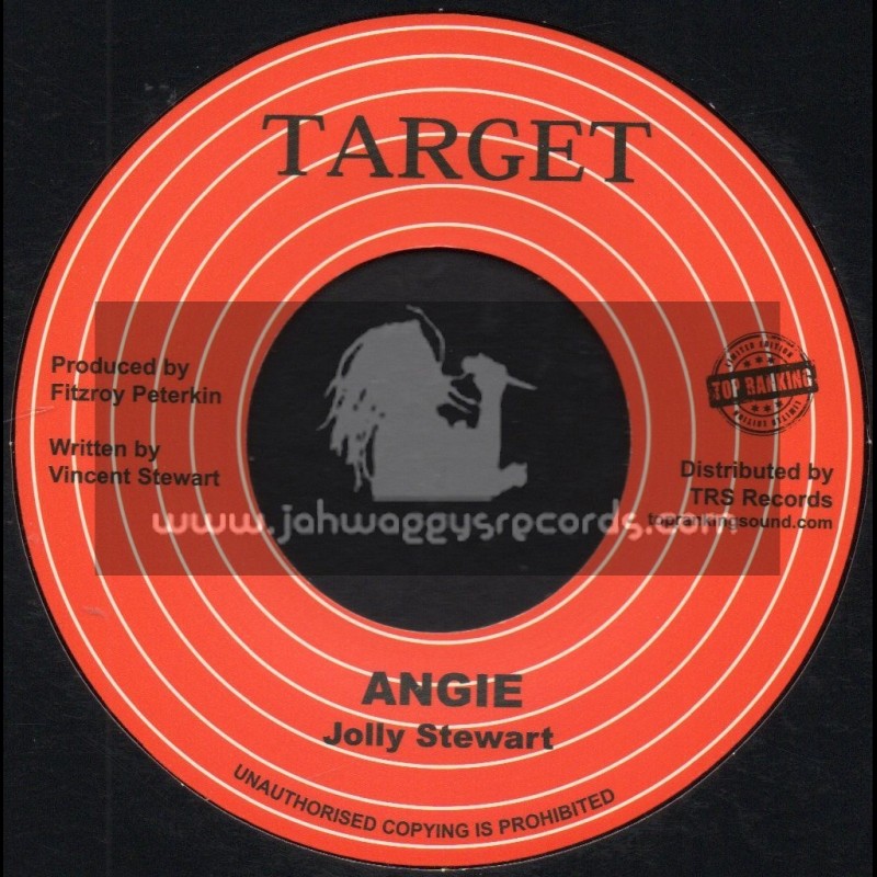 Target-Top Ranking Sound-7"-Angie / Jolly Stewart