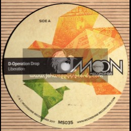 Moonshine Recordings-12"-Liberation / D-Operation Drop+Rivers Of Babylon / D-Operation Drop+Black Casabo  / D-Operation Drop