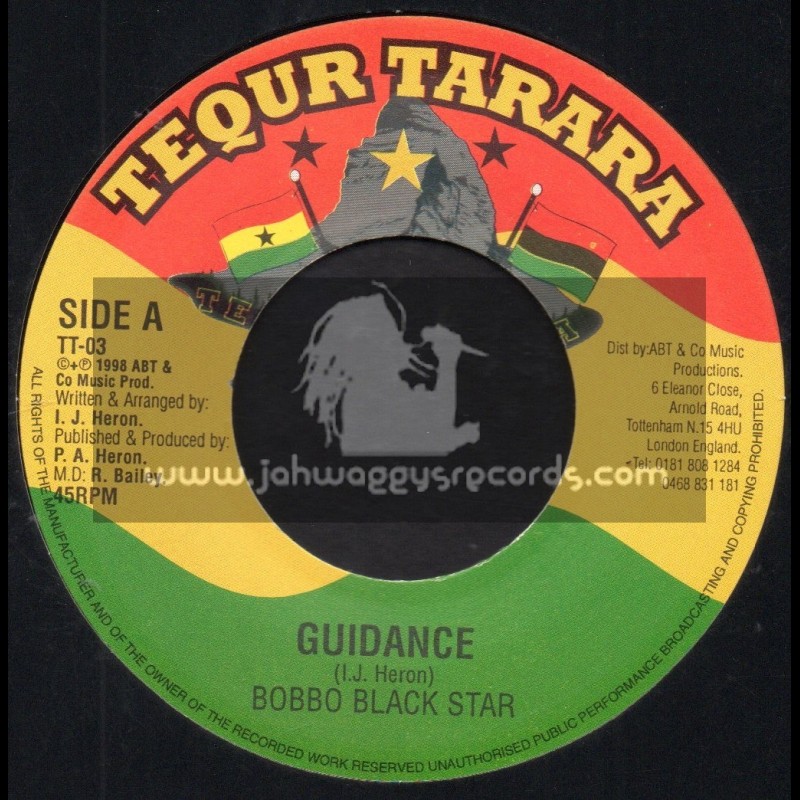 Tequr Tarara-7"-Guidance / Bobbo Black Star