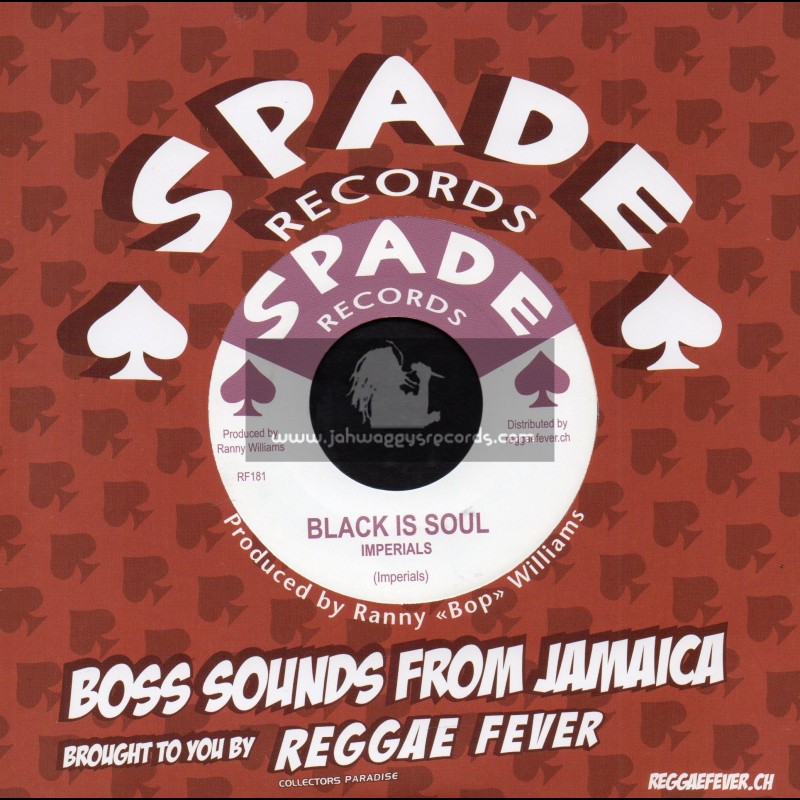 Spade Records-7"-Black Is Soul / Imperials + Hold My Hand / Al Senior Pone And Ranny Williams - Hippy Boys