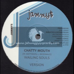 Jammys-Jah Fingers-12"-Chatty Mouth / Wailing Souls + Now And Forever / Dennis Brown