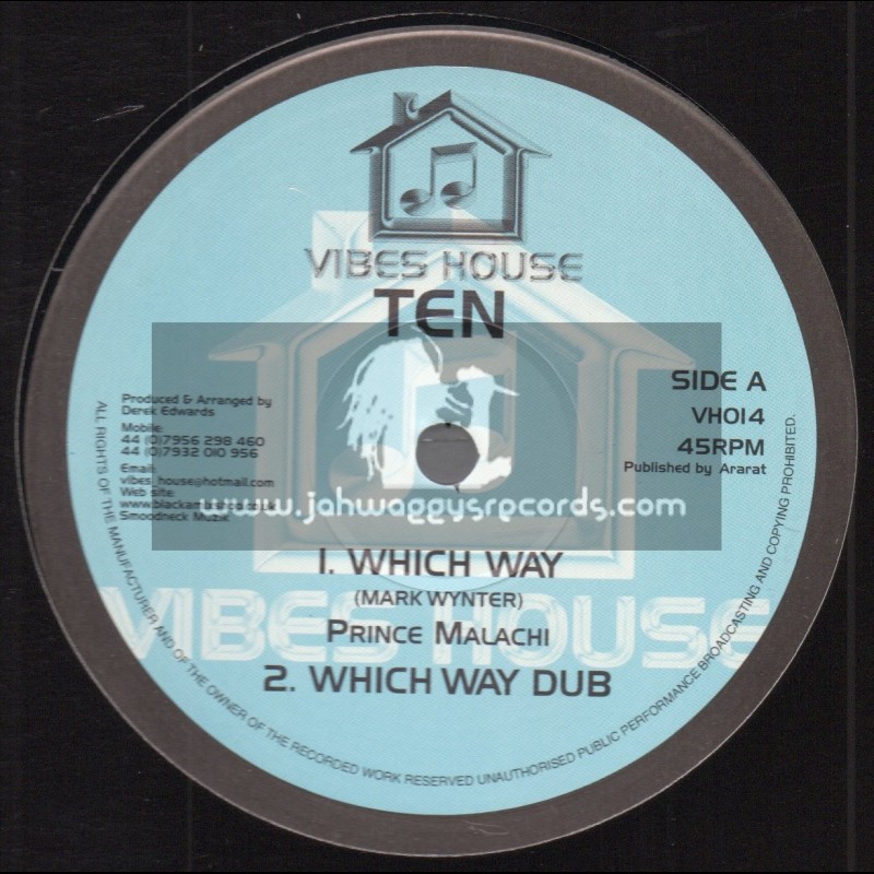 Vibes House-10"-Which Way / Prince Malachi + The Wicked Cant Enter / Dezzi D