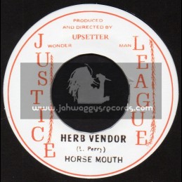 Justice League-7"-Herb Vendor / Horse Mouth + Give Thanks / Delroy Butler