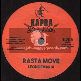 Kapra Dubplates-12"-Rasta Move / Leon Demaria + Rasta Dub / Dennis Capra