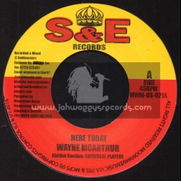 S&E Records-7"-Here Today / Wayne McArthur